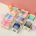 Creative Basic Color Printing Hand Account Tape Set Student Hand Account Tape Pure Color Washi Tape