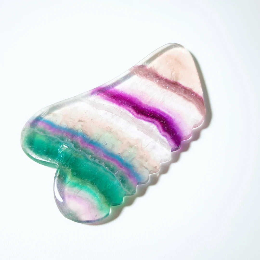Huiying Face Gua Sha Board Fluorite Face Massager Face Massage Tool