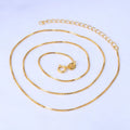 Italian Link Chain 925 Sterling Silver Necklace for Women 18K Gold Rhodium Plated Stylish Wedding Accessory Gift Engagement