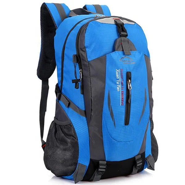 Customized Large Capacity Outdoor Mountaineering Backpack Multifunction Travel Hiking Sport Shoulder Bag Portable Sport Bag