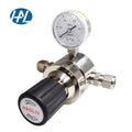 Single Meter Pneumatic Diaphragm Pressure Regulator Large Flow 316 Stainless Steel 3000psi Laboratory Gas Pipeline Engineering
