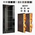 Foshan Yohome Modern German Front Main Stainless Steel Doors Interior Exterior Doors Smart Lock Security Pivot Entrance Door