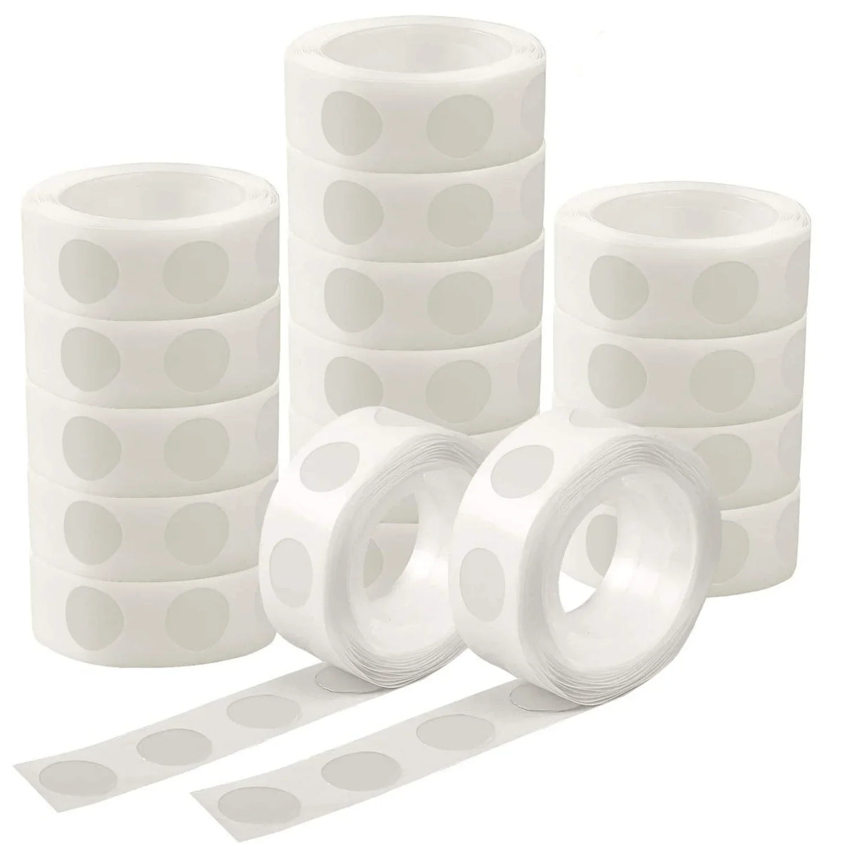 Double Sided Adhesive Dots Removable Round Putty Stickers Clear Nano Tape Double-sided Adhesive Tape for DIY Balloon Decor
