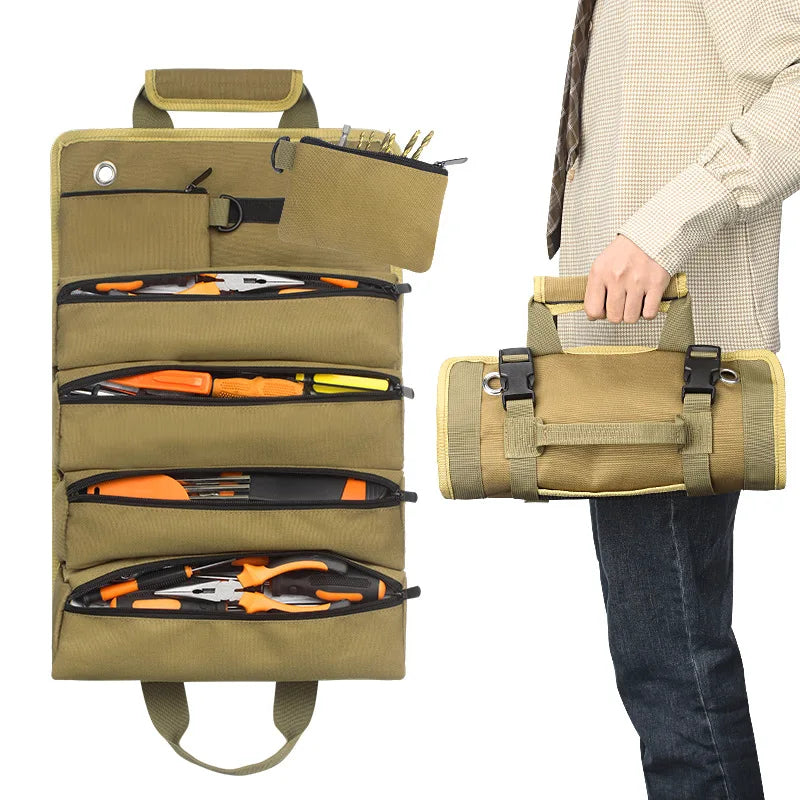 Bag Tool Organizers - Small Tool Bag W/Detachable Pouches Heavy Duty Bag Tool Organizers - Small Tool Bag W/Detachable Pouches