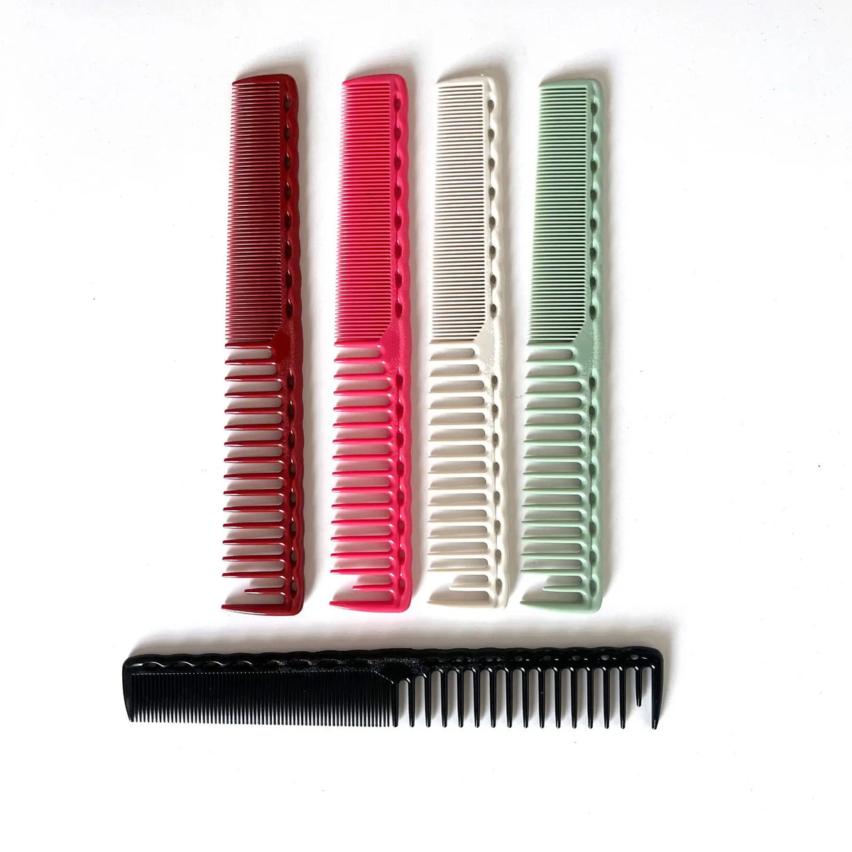 Japanese Quality Professional Fine Cutting Combs Barber Salon Styling Heat Resistant Plastic Material