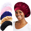 Women's Eco-Friendly Velvet Hair Bonnet with Elastic Band Custom Wholesale Bath Shower Caps for Hair Care and Cleaning