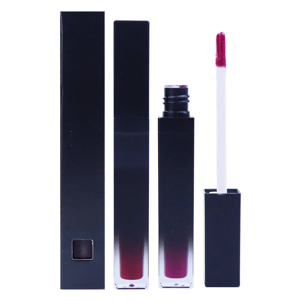 Chocolate Flavor Lipgloss Luxury Lip Plumper Gloss logo Included Maquiagens Charms for Lip Gloss Private Label Non Stick