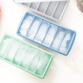 Extra Large Easy Release Long 6 Cavity Silicone Water Bottle Ice Cube Tray for Bottled Beverage Soda Sport Drinks Burritos Egg