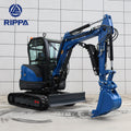 Chinese RIPPA Mini Excavator 3Ton 3.5Ton Cheap Price EPA Kubota Digger Excavator Mini Small Excavator Machine