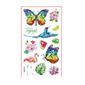 10 Sets Custom Waterproof Body Art Beautiful Children Glitter Temporary Tattoo Stickers 3D CE Certified Easy Apply & Remove
