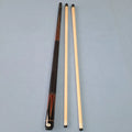 Xmlivet High Quality Handmade 6pieces Wood Inlay Billiards Pool Cues 58inch+13mm Radial Pin With Genuine Leather and Two Shafts