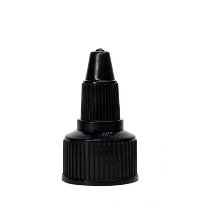 18-410 20-410 24-410 28-410 Plastic Twist Top Caps for Honey Sauce Dispensing Squeeze Bottle Use