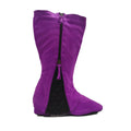Evkoodance MOQ001 Purple Lace Women's Dance Boots Soft Low Heel Customized Color Fashionable Lady Party Salsa Shoes Minimum