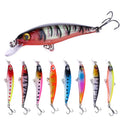 Wholesale NEWUP 8.5CM 7.2G Handmade Lifelike Fishing Bait Vivid Hard Body Minnow Lure
