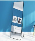 56*160cm Factory Price Large Aluminum Alloy Full-body Mirror Floor Mirror Bedroom Living Room Mirror Dropshipping Products