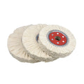 PMS 8inch Cast Iron Cotton Cloth Polishing Wheel Airway  Buffing Wheel Jean Buff Wheel