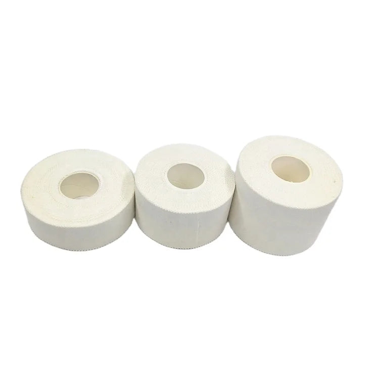 Hot Melt Adhesive White Cotton Material Zinc Oxide Sports Tape