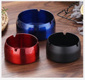 Luxurious Fashion Portable 304 Stainless Steel Indoor Ashtray with Custom Colors & OEM Service No Rust From Factory Hardware