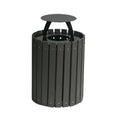 Outdoor Furniture Wood Waste Containers Trash Bin Outside Street Park Rubbish Litter Bin Public Commercial Recycling Dust Bin