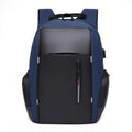 18 Inch Ladies Smart USB Backpack Eco-Friendly Business Anti-Theft with Zipper Closure Water-Proof Red Backpack Letter Pattern