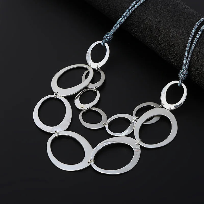 Fashion Trendy Stranger Things Statement Neck Chokers Necklace for Women Chains Suspension Jewelry Decoration Goth Accessories