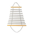 Metal Chimes Swinging 9 Bars Tone Music Instrument Chakras Handy Chime Sound Healing Swing Chimes
