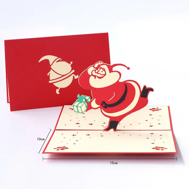 Star Packaging Custom Print Assorted Decoration Bulk Blank 3D Music for Christmas Greeting Cards Envelopes Gift Paper Art Paper