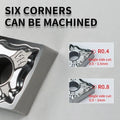 CNMG H01 CVD/PVD Coated Carbide Milling Insert OEM CHENGZHEN Brand Lathe Tungaloy Cutting Tools