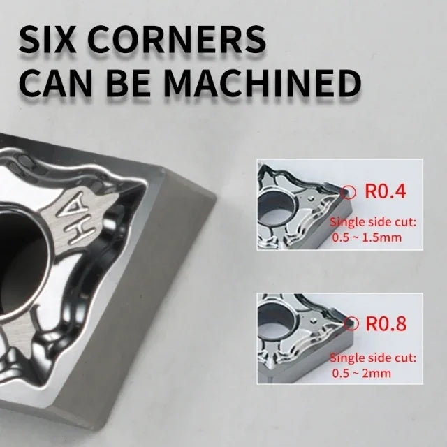 CNMG H01 CVD/PVD Coated Carbide Milling Insert OEM CHENGZHEN Brand Lathe Tungaloy Cutting Tools