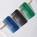 Wholesale Plastic Portable Barber Comb Pocket Colorful Hair Combs for Women Antistatic Wide Tooth Custom Logo Hair Styling Comb