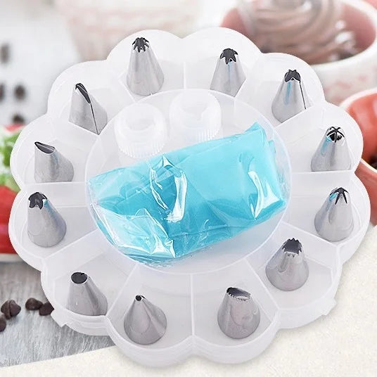 2018's Hottest Cake Nozzles for Decorating Tips the Cake Nozzles Come with a Stainless Steel Icing Tips Kit