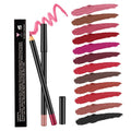 Wholesale Wood Makeup Creamy Lipliner Pen Private Label Organic Lip Liner Pencil