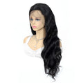 Wholesale Swiss Lace Frontal Wig Pre Plucked for Black Women Raw Indian Hair Cuticle Aligned Lace Front Wig Natural Body Wave MegaBDM