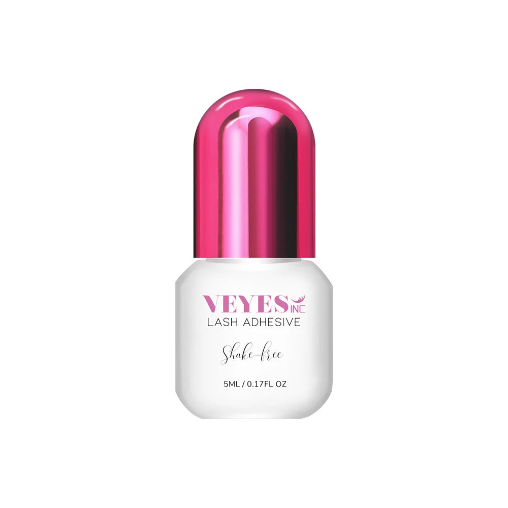 VEYES S+ Waterproof & Oil-Proof Fast Dry Latex-Free PMMA Liquid Eyelash Glue 1 Second Adhesive Clear Glue for Lash Extension