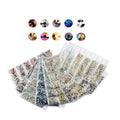 E-057 Custom Metal Color Gold Silver Resinstone Diamond Painting Round/Square Metallic Drills