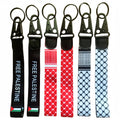 Customized Palestine Eagle Beak Lanyards Keychains Wristbands Palestine Flag Polyester Eco-Friendly Fashionable Promotional