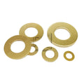 GB97 DIN125 Solid Brass Copper Flat Washer Plain Gasket Pad Meson for M2 M2.5 M3 M4 M5 M6 M8 M10 M12 Screw Bolt
