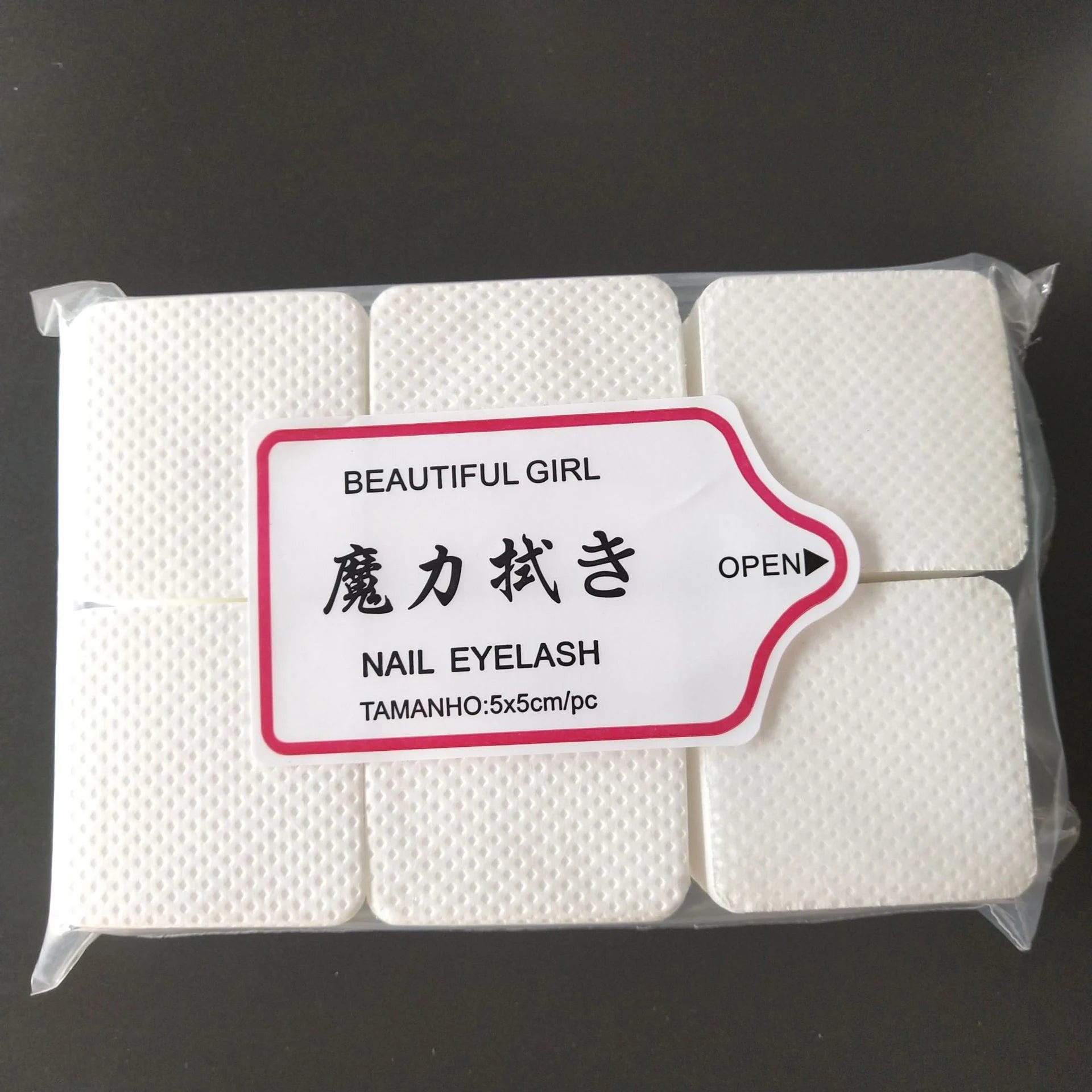 Professional Nail Wipes Soak Off Nail Gel Polish Soft Cotton Napkins Nail Polish Remover Wipes for Manicure Salon