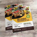 Custom Business Flyers Design Your Own Promotional Leaflets with Double Side Printing