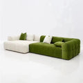 Fashion Modular Sofa Bed Comfort Cloud Sofa Set Furniture Modern White Italian Luxury Sectional Couch Fabric Living Room Sofas MegaBDM