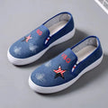 New Women's Canvas Flat Bottomed Casual Trend Versatile Summer Breathable Women's Shoes