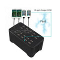 New 20-Port 125W Portable USB Charger for Travel and Home Use 165x85x75mm Smart Charger