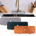 Hot Selling Kitchen Gadgets Silicone Faucet Mat Foldable Faucet Water Catcher Mat Sink Faucet Splash Guard Mat
