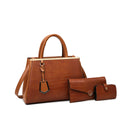 2023 New Ladies Casual Tote Handbags Customizable PU Leather with Polyester Lining Ladies Handbags with Customized Logo