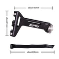 ZTTO BICYCLE BICYCLE DOUBLE BOTTLE CAGE ADAPTER ALUMINUM ALLOY BOTTLE CAGE CLAMP RAINBOW COLOR BOTTLE HOLDER SUPPORT