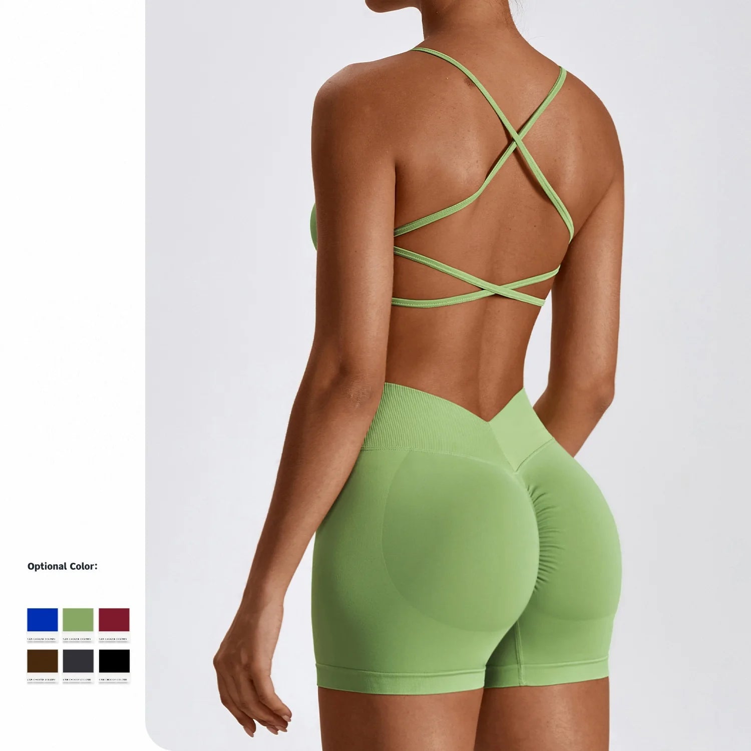 Wholesale Outdoor Sport Gym Fitness Sets Fashionable New Manufacturer Yoga Set Female Gym Fitness Set
