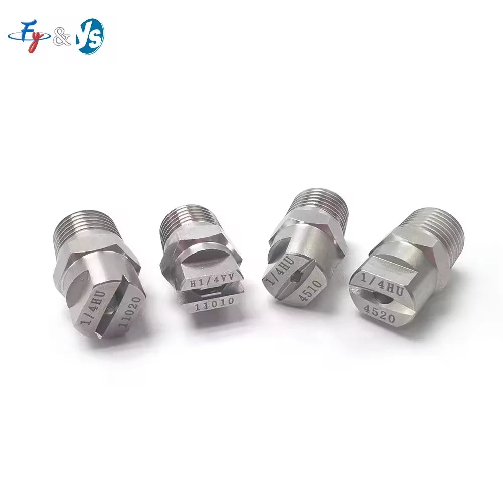 Buy Now High Pressure Stainless Steel Flat Fan Water Spray Nozzles Misting Nozzle HVV Flat Fan Spray Nozzle