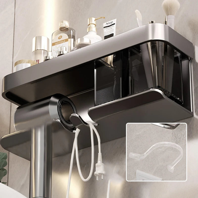 Large Shower Caddy Shower Rack Adhesive Bathroom Organizer No Drill Shower Shelves for Bathroom
