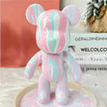Hot Sale DIY Fluid Resin Bears Handmade Animal Pattern Crafts Wholesale Fluid Paint Art
