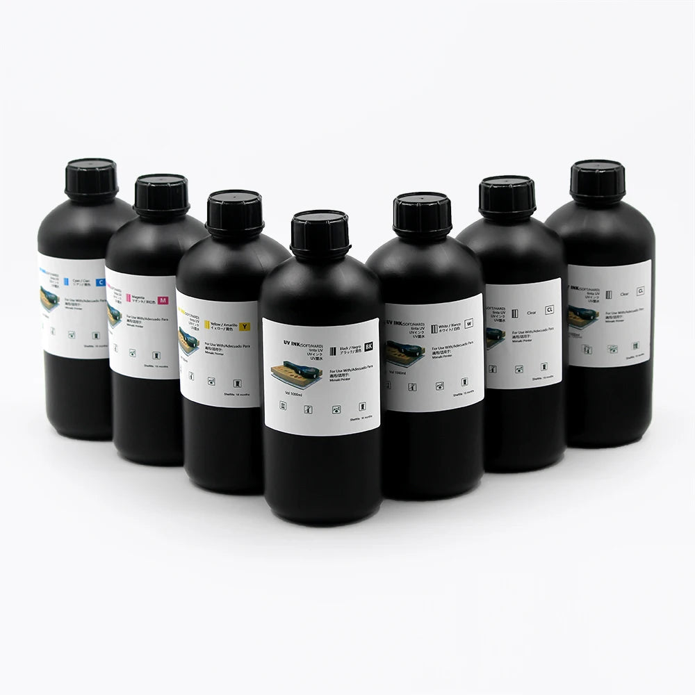 LUS 170 120 150 200 350 NEW LED UV Ink 1000ML for Mimaki SIJ-320UV JFX200-2513 UJV500-160 UCJV300-75 Printer